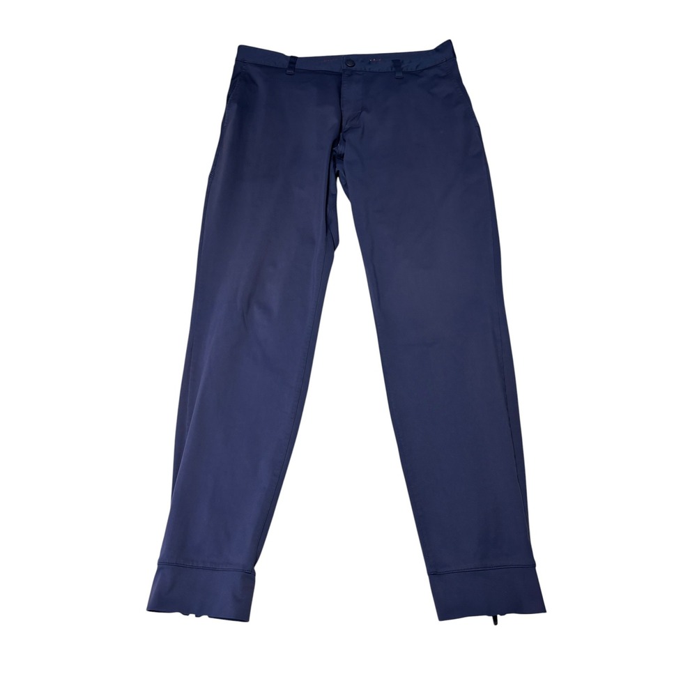 Rhone Commuter Pants Mens 32X29 Navy Blue Straight Leg Performance Chino 100594